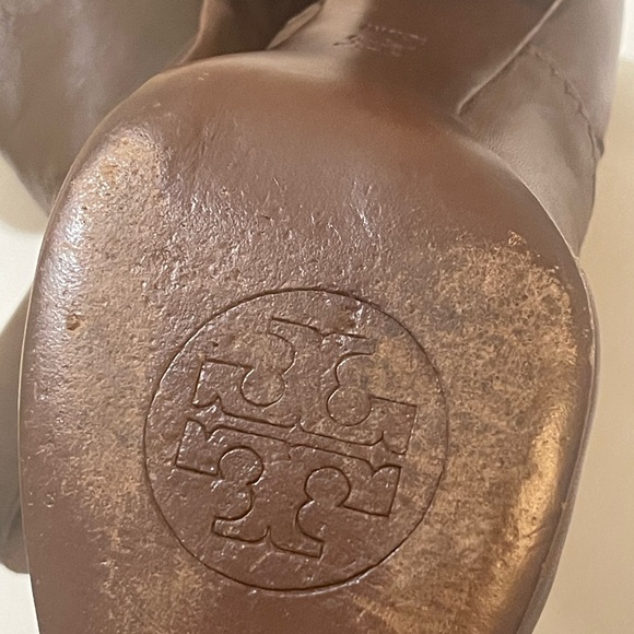 Tory Burch accent ring brown boots size 10.5 - Picture 12 of 15